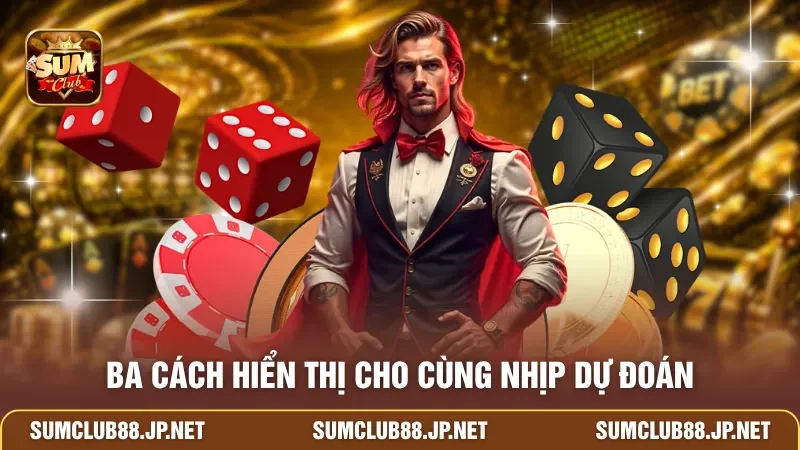 Ba cách hiển thị cho cùng nhịp dự đoán